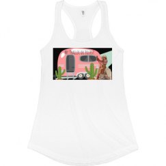 Ladies Slim Fit Racerback Tank Top