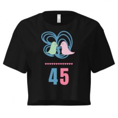 Ladies Festival Cali Crop Top Tee