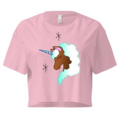 Ladies Festival Cali Crop Top Tee