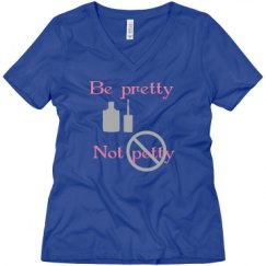 Ladies Relaxed Fit V-Neck Tee