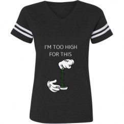 Ladies Relaxed Fit Vintage Sports Tee