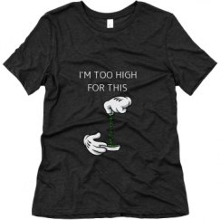 Ladies Relaxed Fit Super Soft Triblend Tee