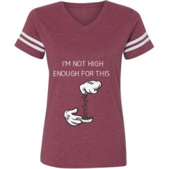 Ladies Relaxed Fit Vintage Sports Tee