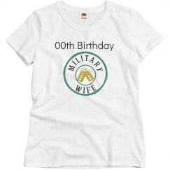 Military wife birthday