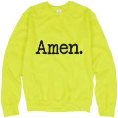 Unisex Neon Crewneck Sweatshirt