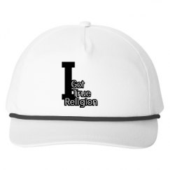 Snapback Five-Panel Rope Hat