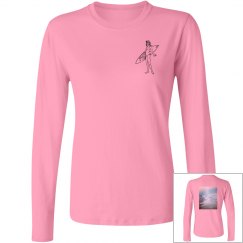 Distressed surfgirl long sleeve 