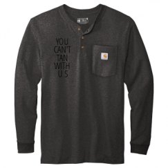 Unisex Carhartt Long Sleeve Henley Tee