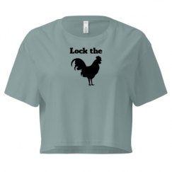 Ladies Festival Cali Crop Top Tee