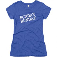 Ladies Slim Fit Super Soft Triblend Tee