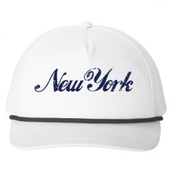 Snapback Five-Panel Rope Hat