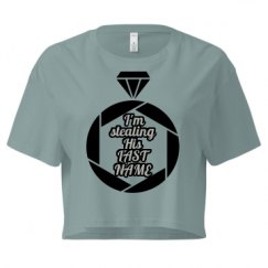 Ladies Festival Cali Crop Top Tee