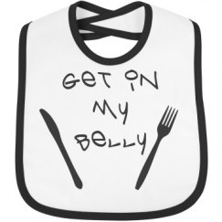 Infant Contrast Trim Bib