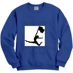 Unisex Film and Foil Crewneck Sweatshirt