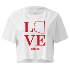 Ladies Festival Cali Crop Top Tee