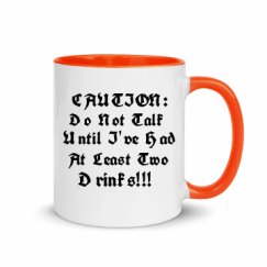 11oz Ceramic Mug with Color Inside