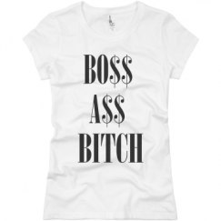 Ladies Slim Fit Basic Promo Jersey Tee