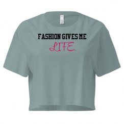Ladies Festival Cali Crop Top Tee