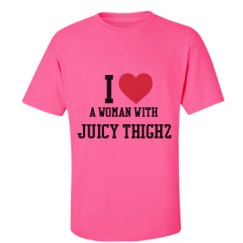 Unisex Ultra Cotton Safety Neon Crewneck Tee