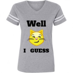 Ladies Relaxed Fit Vintage Sports Tee