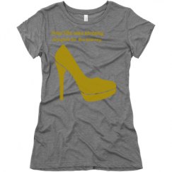 Ladies Slim Fit Super Soft Triblend Tee