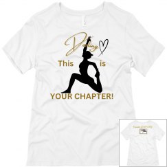 Darling, this is YOUR CHAPTER! 