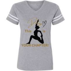 Ladies Relaxed Fit Vintage Sports Tee