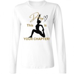 Ladies Relaxed Fit Basic Long Sleeve Tee