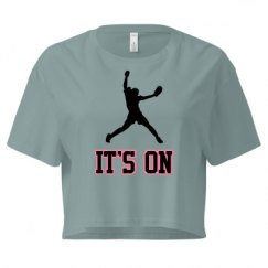 Ladies Festival Cali Crop Top Tee