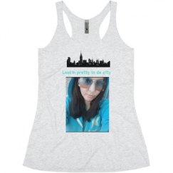 Ladies Slim Fit Super Soft Racerback Triblend Tank