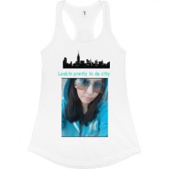Ladies Slim Fit Racerback Tank Top