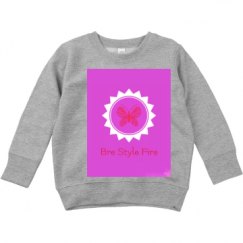 Toddler Crewneck Basic Promo Sweatshirt