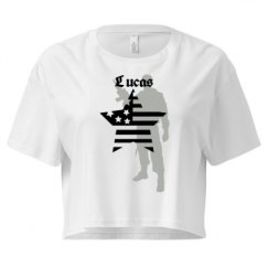 Ladies Festival Cali Crop Top Tee