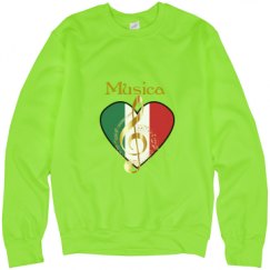 Unisex Neon Crewneck Sweatshirt