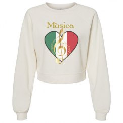 Women's Raglan Pullover Fleece