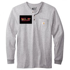 Unisex Carhartt Long Sleeve Henley Tee 