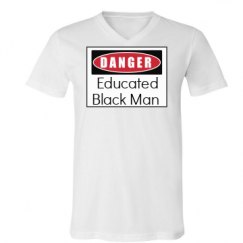 Unisex V-Neck Jersey Tee