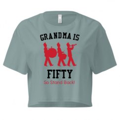 Ladies Festival Cali Crop Top Tee