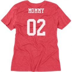 Ladies Relaxed Fit Super Soft Triblend V-Neck Tee