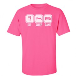 Unisex Ultra Cotton Safety Neon Crewneck Tee