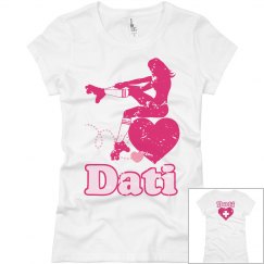 CW DATI DISTRESS SKATE GIRL SLIMFIT