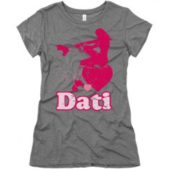Ladies Slim Fit Super Soft Triblend Tee