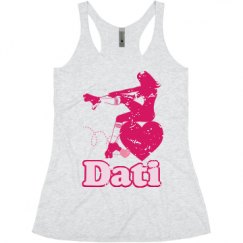 Ladies Slim Fit Super Soft Racerback Triblend Tank