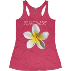 Ladies Slim Fit Super Soft Racerback Triblend Tank