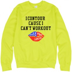 Unisex Neon Crewneck Sweatshirt