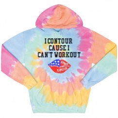 Unisex Tie-Dye Fleece Hoodie
