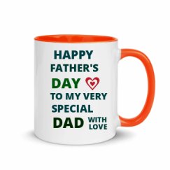 11oz Ceramic Mug with Color Inside