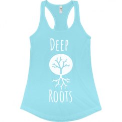 Ladies Slim Fit Racerback Tank Top