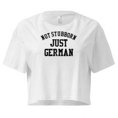 Ladies Festival Cali Crop Top Tee