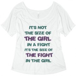 Ladies Flowy Slouchy Tee